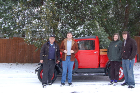 Ken, Kevin, Cindy, and Shawn December 2008