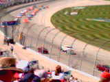 In the stands at Chicagoland Speedway!