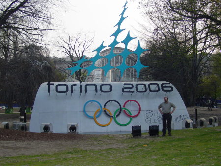 Torino, Italy Olympic sign