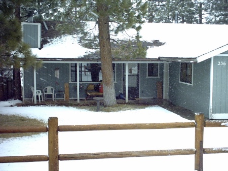 our home in Big Bear