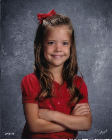 My daughter's kindergarten pic