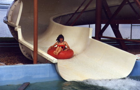 At Sylvan Lake (summer 1984)