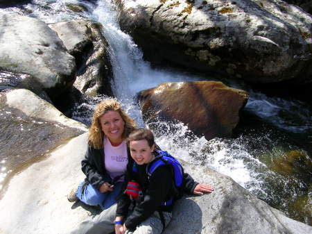 Taking a break-Ramsey Cascade Trail