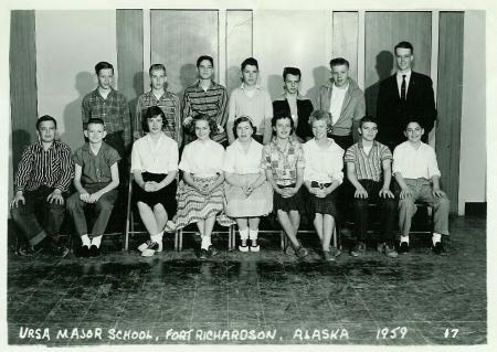Ursa major elementary school 1959 class photo