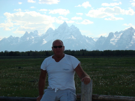 Grand Teton behind me