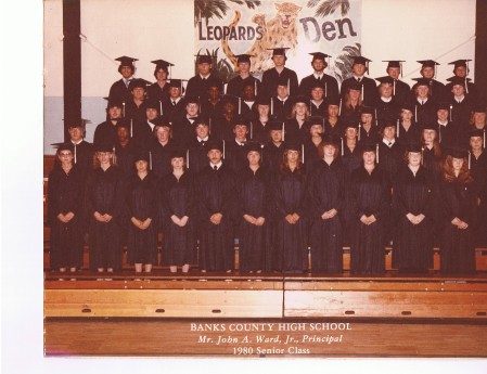 Class of 1980  BCHS   top row left end