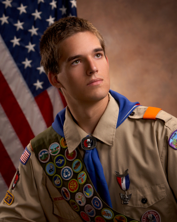 Noble as an Eagle Scout