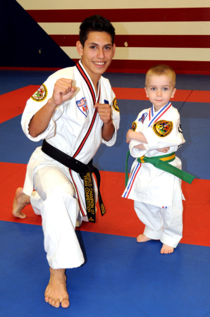 Green Belt (3.5 yrs old)!