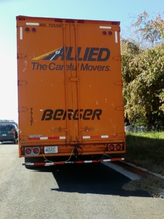 The back of our trailer