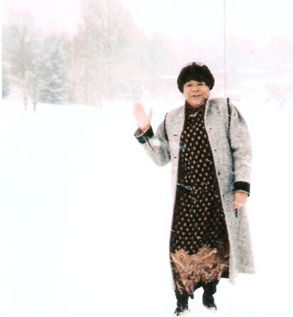DeBorah, St. Louis in the snow, 2005