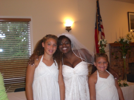 Hannah,Lexi and Leah, Lexi's  Wedding 2008