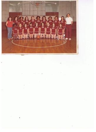 Nowata Middle School Basketball Team 1976-1977