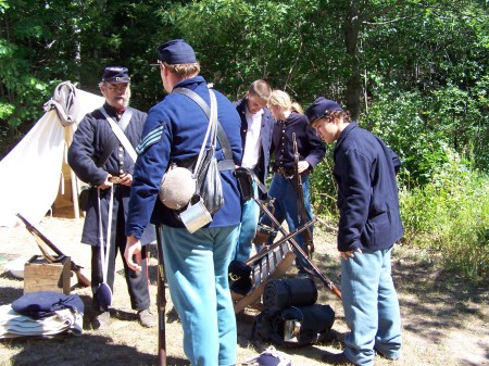 US ACW living history event