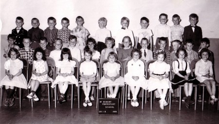 Grade 1B 1958   St. Hubert Protestent School