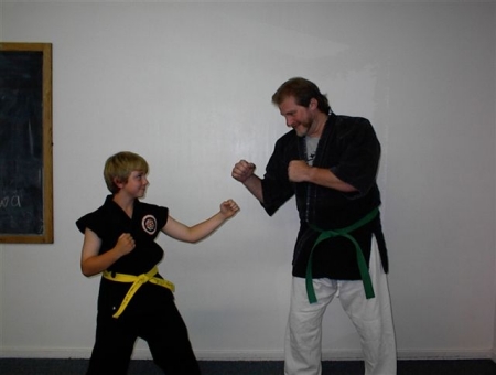 Dylan and me (ryu kyu kenpo)