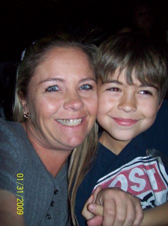 mark and mom at monster jam houston 09