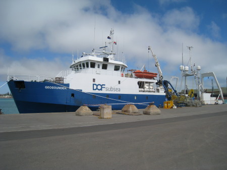 Our survey vessel