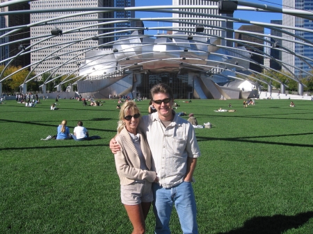 Mike and I in Chicago