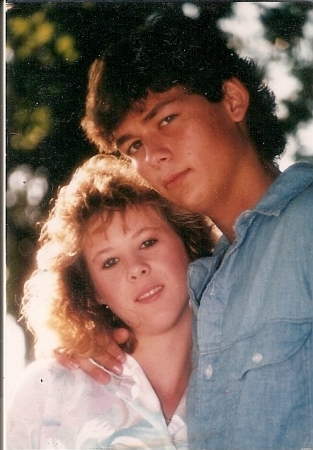 rod and i in 1989