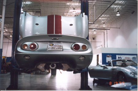 Shelby garage in Vegas