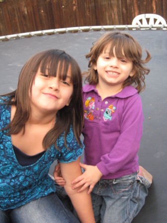 Daughter Shiloe's younger two girls