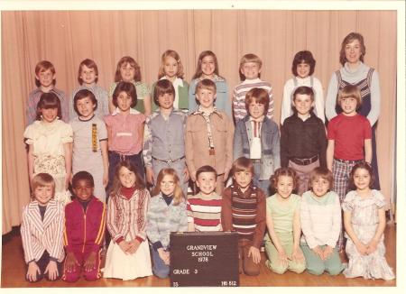 1978 Grandview School 3rd Grade