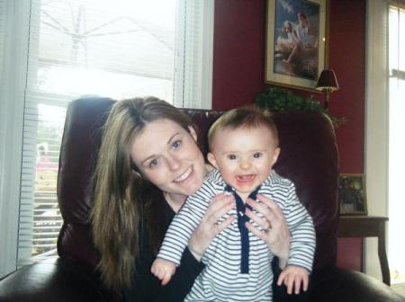 My daughter, Kimberly and my grandson, Noah