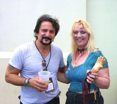 Tom Savini and me ( Zombie walk)