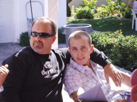 My brother Darren and his son Ryan.