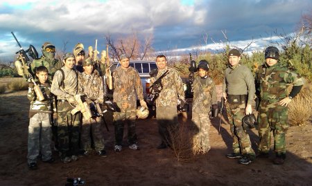 the paint ball crew