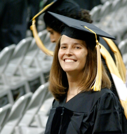 Joanna, My Older Daughter, Ready to Graduate