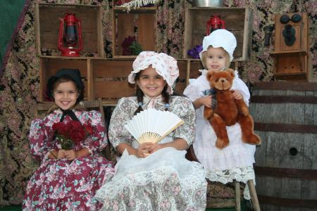 My neices at the St. Joseph Festival