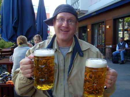 A few beers in Frankfurt 2008