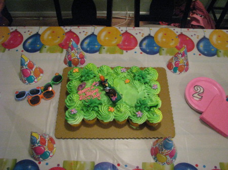Her birthday cake