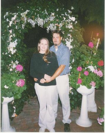 Me and my husband, Brad in '02