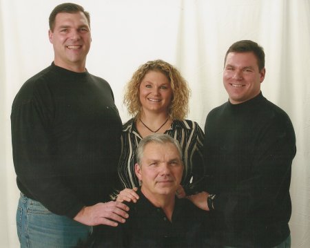 Me, Michael, Sean & Dad