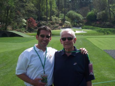 Me and Dad at the Masters 2006