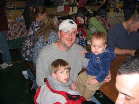 My oldest son, with his two youngest sons.
