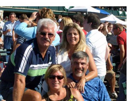 A day at the horse races with friends
