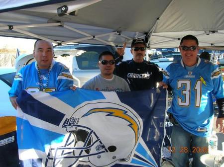 Chargers tailgate