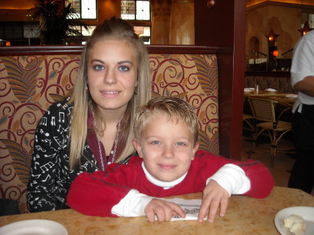 My daughter Alyssa and son Gregory