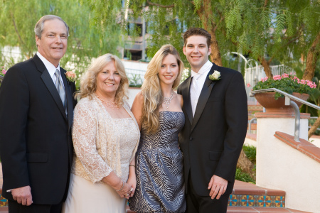 family at c&m's wedding