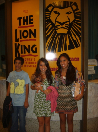 Great time at "The Lion King"