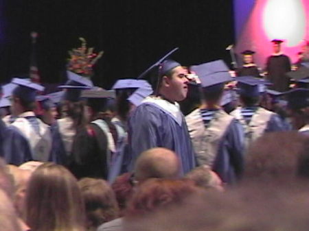 My son Dan's High school graduation