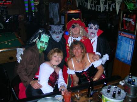 halloween at Iron City Bar!!! 2008