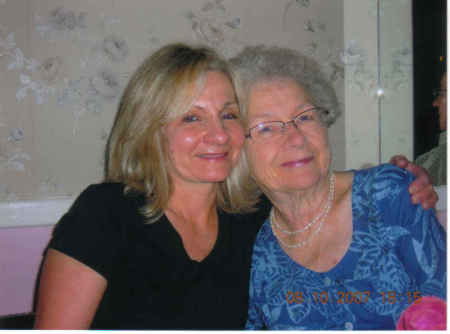 My mother and I on her 80th birthday