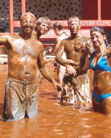 Hanging out in the mud in Greece