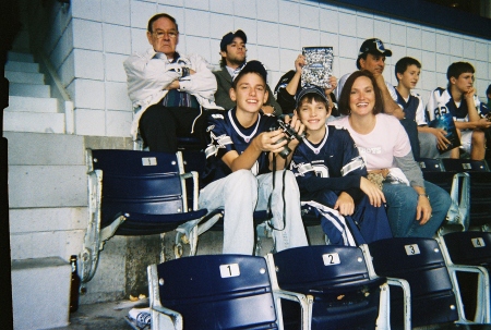 Cowboys game on Thanksgiving 08