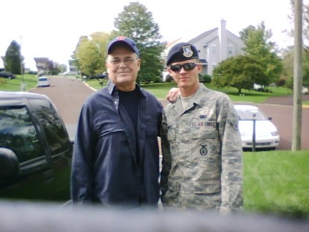 Doc and Kenny in Lackland, Texas