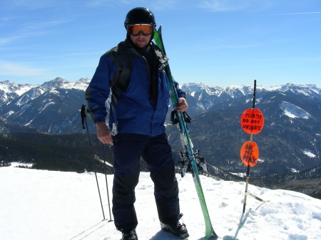 Top of Alberta peak